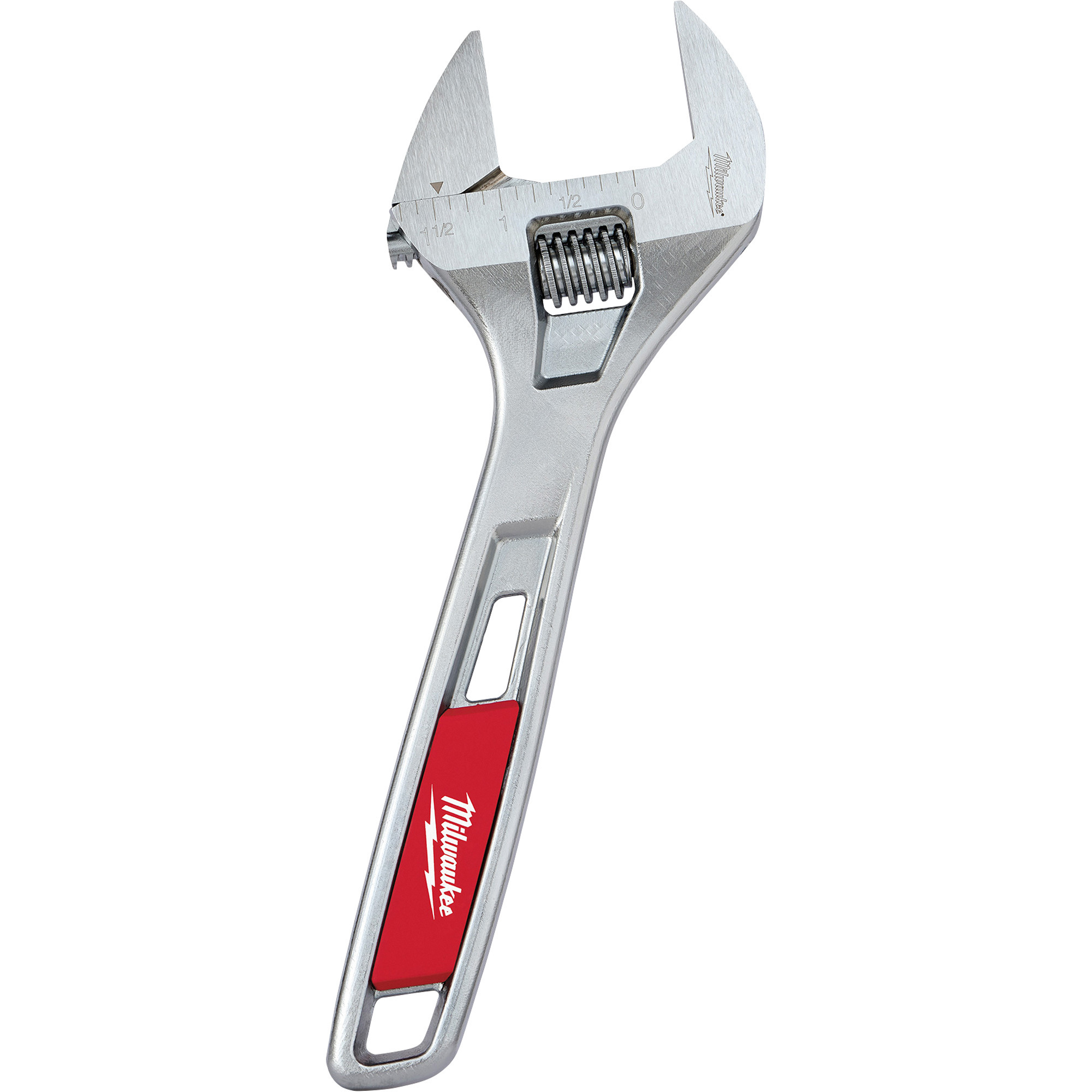 Milwaukee 8in. Wide Jaw Adjustable Wrench, Model# 48-22-7508